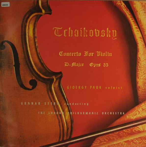 Tschaikowsky: Violin-Konzert D-Dur