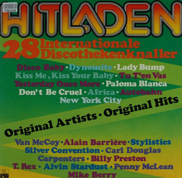 Various: Hitladen - 28 Internationale Discothekenknaller
