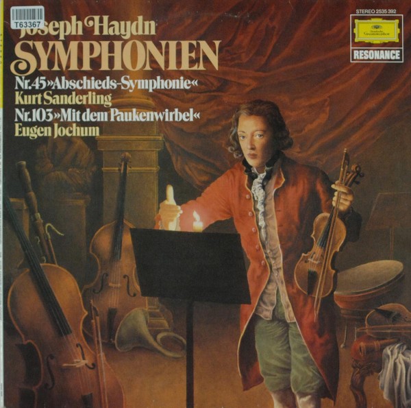 Kurt Sanderling, Eugen Jochum, Joseph Haydn: Symphonien Nr. 45 Abschieds-Symphonie, Nr. 103 Mit Dem