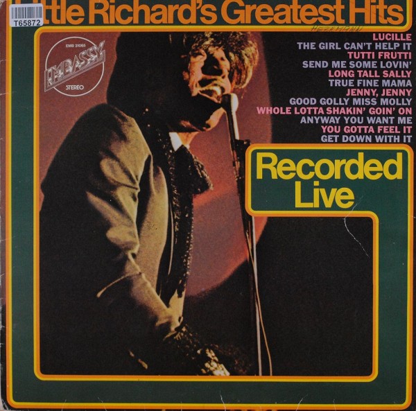 Little Richard: Little Richard&#039;s Greatest Hits - Recorded Live