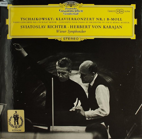 Tschaikowsky: Konzert für Klavier und Orch. Nr. 1 B-moll op. 23