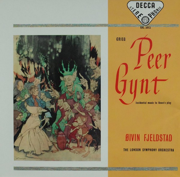 Edvard Grieg - Øivin Fjeldstad / The London Symphony Orchestra: Peer Gynt