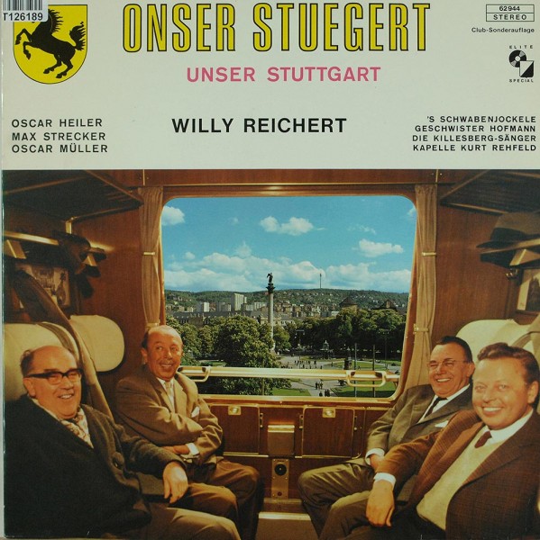Various, Willy Reichert: Onser Stuegert (Unser Stuttgart)