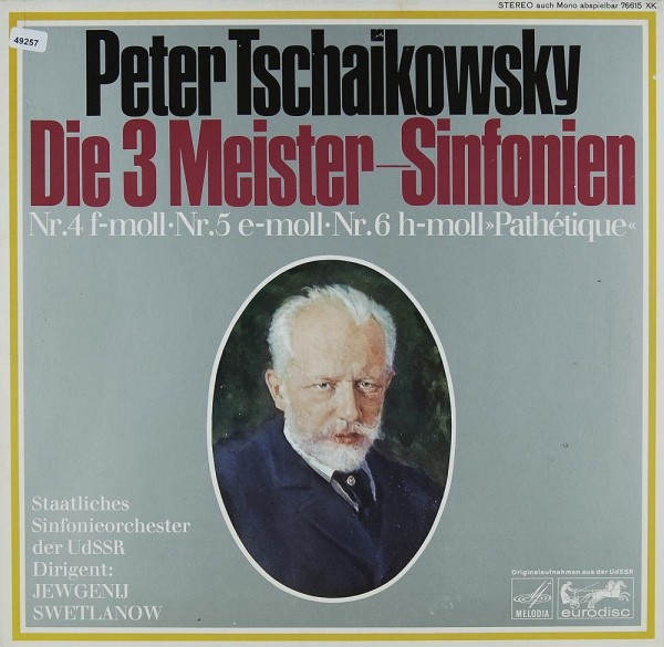 Tschaikowsky: Die 3 Meister-Sinfonien