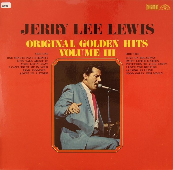 Lewis, Jerry Lee: Original Golden Hits Volume III