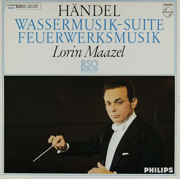 Händel: Wassermusik-Suite / Feuerwerksmusik
