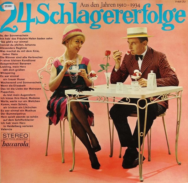 Various: 24 Schlagererfolge (1910-1934)