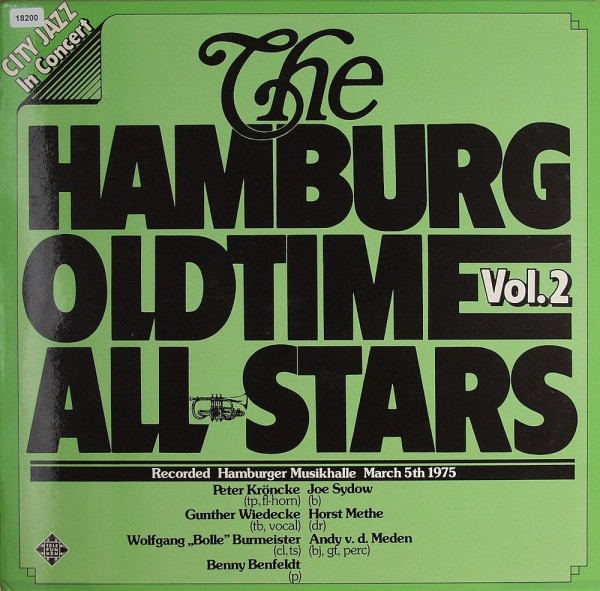 Hamburg Oldtime All-Stars, The: In Concert Vol.2