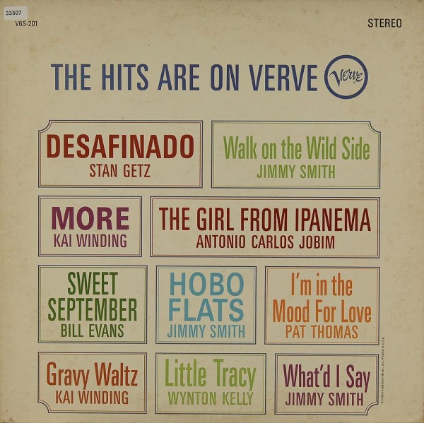 Various: The Hits are on Verve