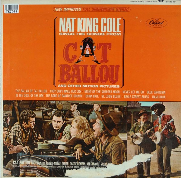Nat King Cole: Nat King Cole Sings His Songs From Cat Ballou And Other Motion Pictures