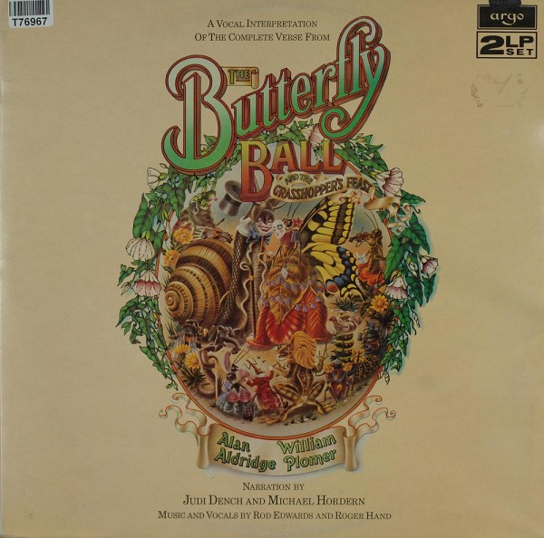 Alan Aldridge, William Plomer - Judi Dench,: The Butterfly Ball And The Grasshopper&#039;s Feast