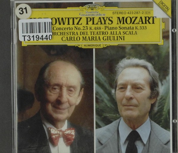 Vladimir Horowitz Plays Wolfgang Amadeus Moz: Piano Concerto No. 23 K. 488 • Piano Sonata K. 333