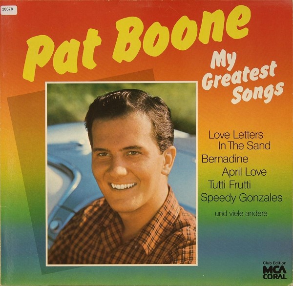 Boone, Pat: My Greatest Songs