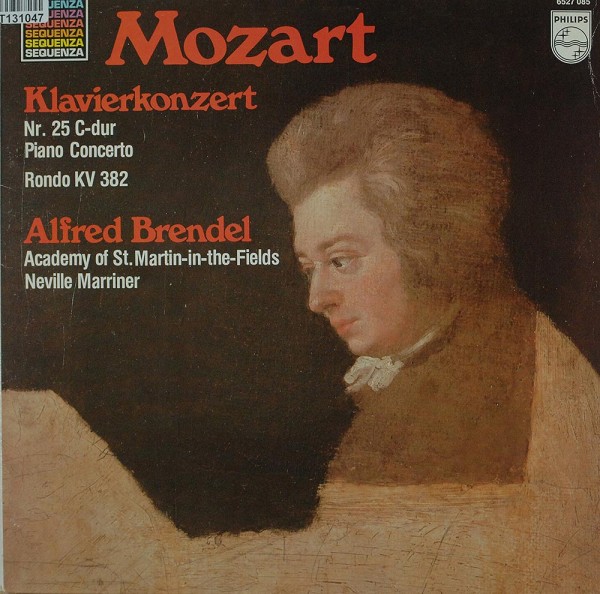 Wolfgang Amadeus Mozart - Alfred Brendel, Th: Klavierkonzert Nr. 25 C-Dur / Rondo KV 382