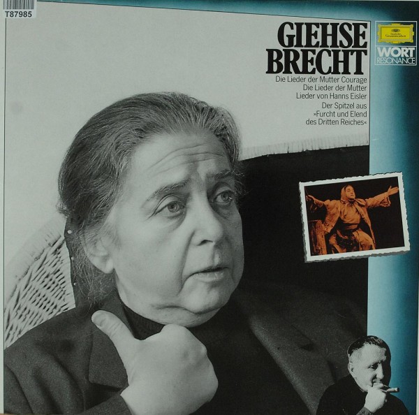 Therese Giehse / Bertolt Brecht: Giehse Brecht