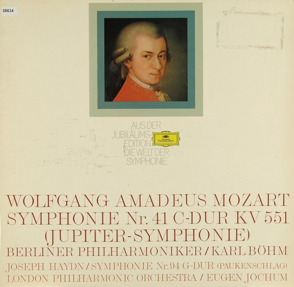 Mozart / Haydn: Symph. Nr. 41 - Jupiter / Nr. 94 - Paukenschlag