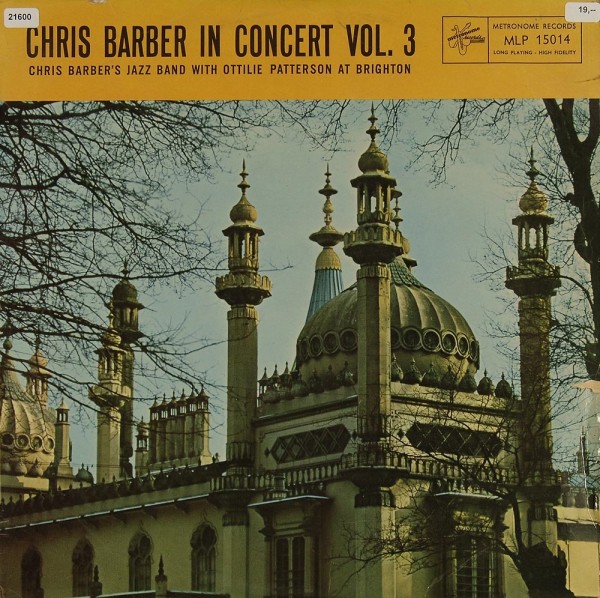 Barber, Chris: Chris Barber in Concert Vol. 3