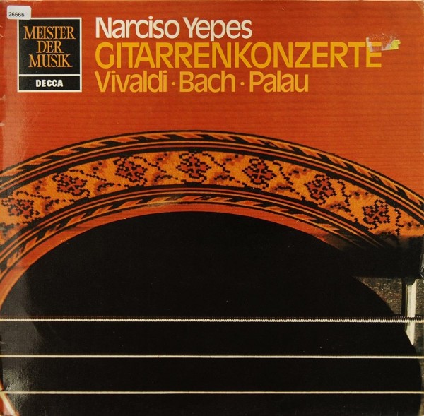 Vivaldi / Bach / Palau: Gitarrenkonzerte
