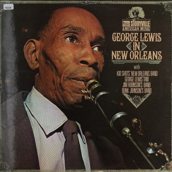 Lewis, George: G. Lewis in New Orleans