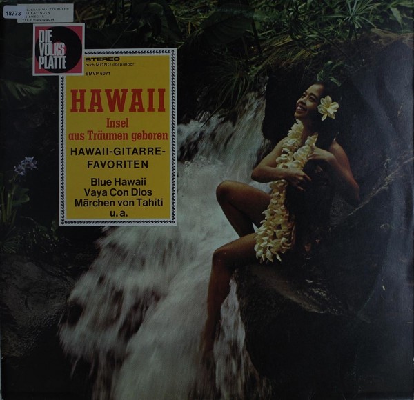 Pokuhako, Carlos &amp; sein Ensmeble: Hawaii - Insel aus Trämen geboren