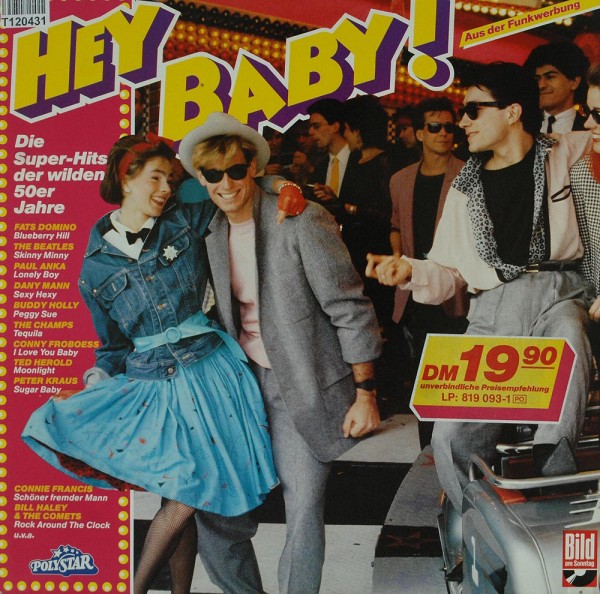 Various: Hey Baby! Die Super-Hits Der Wilden 50er Jahre