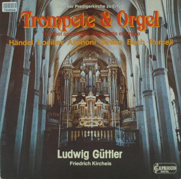 Georg Friedrich Händel, Jean-Baptiste Loeil: Musik Für Orgel Und Trompete - Aus Der Predigerkirche Z