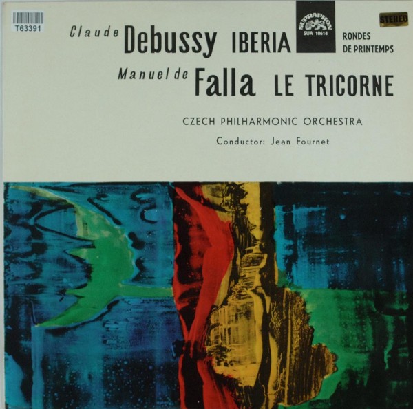Claude Debussy / Manuel De Falla, The Czech Philharmonic Orchestra: Iberia / Rondes De Printemps / L