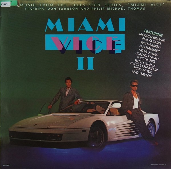 Various (Soundtrack): Miami Vice II