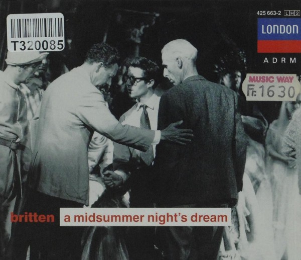 Benjamin Britten, The London Symphony Orches: A Midsummer Night&#039;s Dream