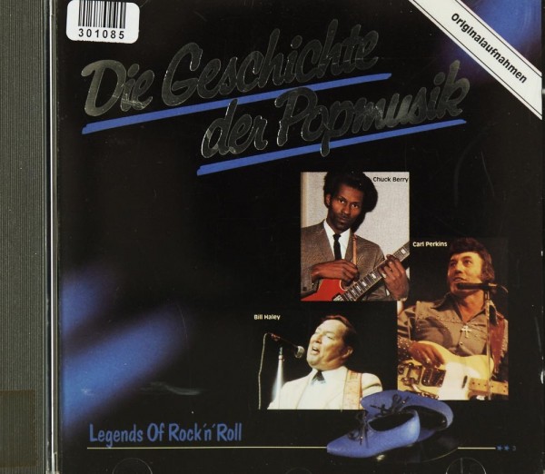 Various, Ray Charles, Carl Perkins, Fats Domino: Die Geschichte der Popmusik - 3 - Legends Of Rock ´