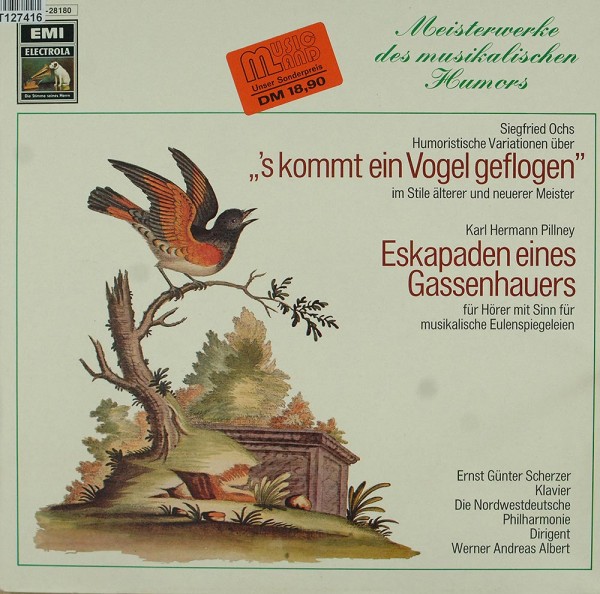 Siegfried Ochs / Karl Hermann Pillney, Ernst: &#039;S Kommt Ein Vogel Geflogen / Eskapaden Eines Gassenha