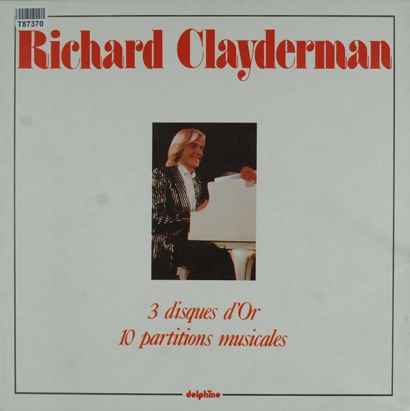 Richard Clayderman: 3 Disques D&#039;Or - 10 Partitions Musicales