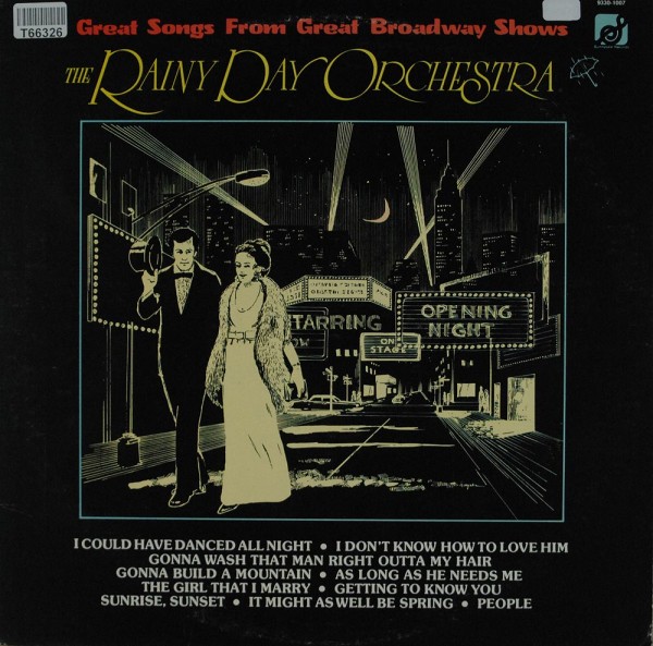 The Rainy Day Orchestra: Great Songs From Great Broadway Shows