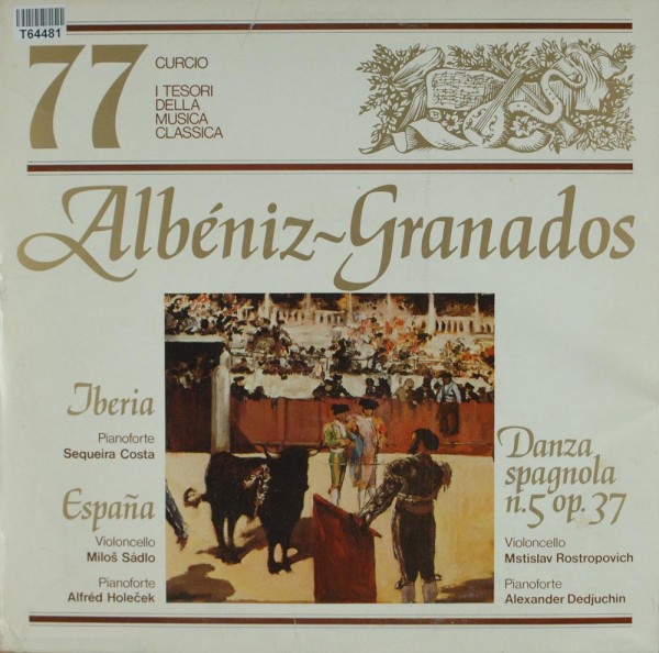 Isaac Albéniz / Enrique Granados: Iberia / España / Danza Spagonola N.5 Op. 37