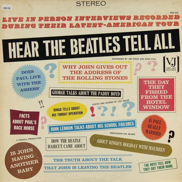 Beatles, The: Hear The Beatles Tell All