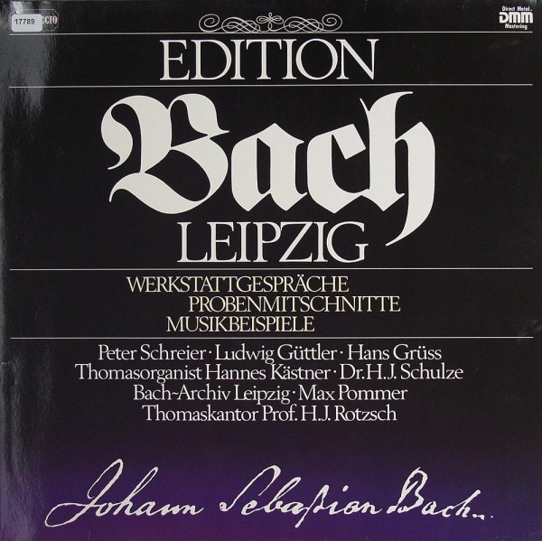 Bach: Edition Bach Leipzig (Probenmitschn., Musikbeisp.)