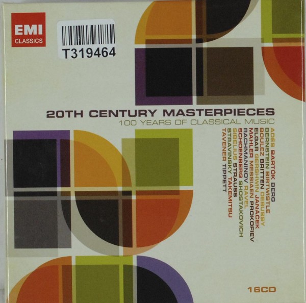Various: 20th Century Masterpieces - 100 Years Of Classical Music