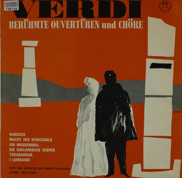 Giuseppe Verdi / Wiener Staatsopernchor Und Orchester Der Wiener Staatsoper, Nello Santi: Berühmte O