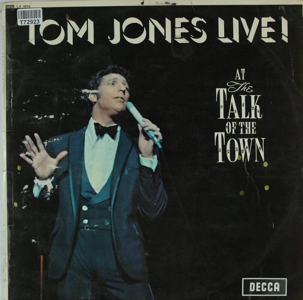 Tom Jones: Tom Jones Live! At The Talk Of The Town