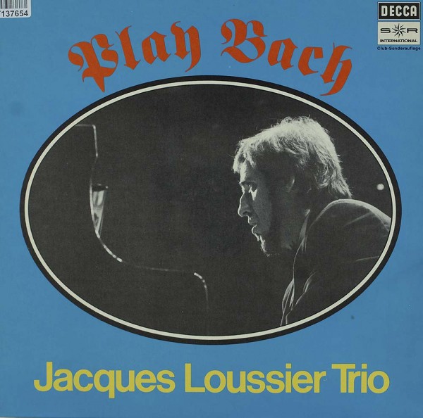 Jacques Loussier Trio: Play Bach