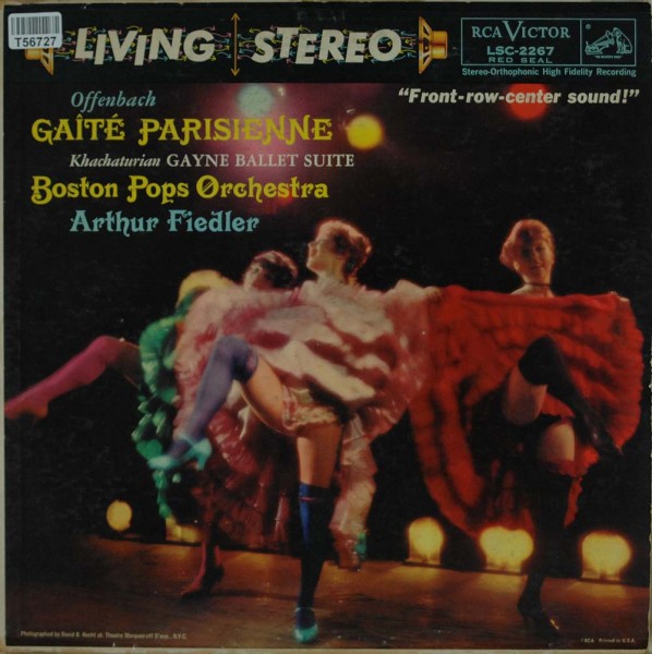 Jacques Offenbach, Aram Khatchaturian, The Boston Pops Orchestra, Arthur Fiedler: Gaîté Parisienne ·
