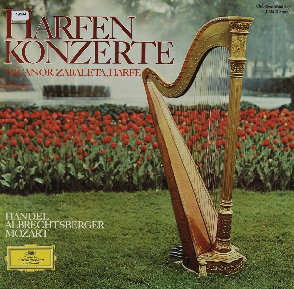 Händel / Albrechtsberger / Mozart: Harfenkonzerte