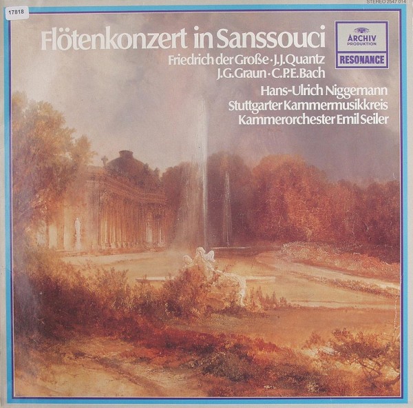 Verschiedene: Flötenkonzert in Sanssouci