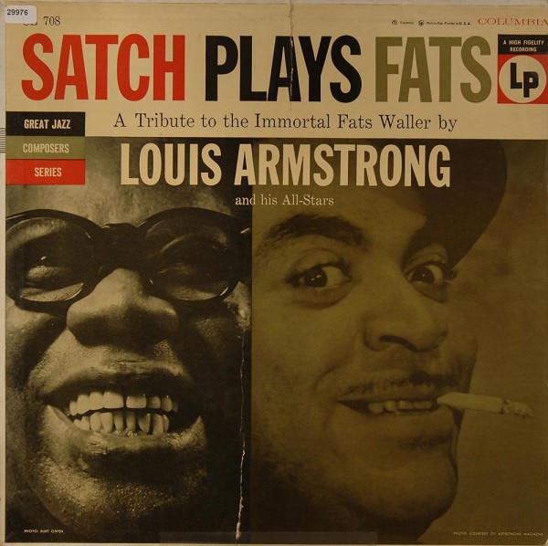 Armstrong, Louis: Satch plays Fats