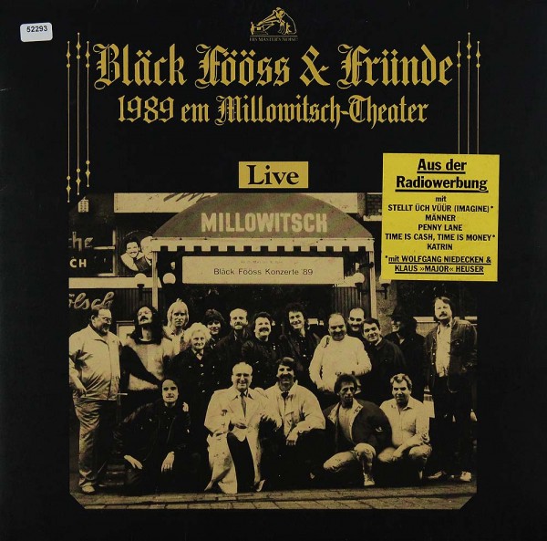 Bläck Fööss &amp; Fründe: Live - 1989 em Millowitsch-Theater