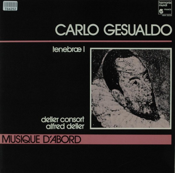 Carlo Gesualdo - Deller Consort, Alfred Del: Tenebrae I