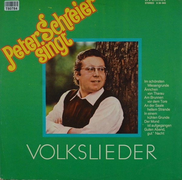 Peter Schreier: Peter Schreier Singt Volkslieder