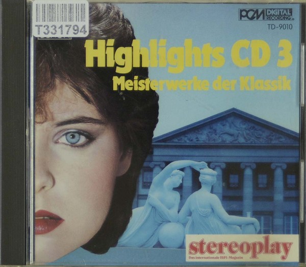 Various: Highlights CD 3 Meisterwerke Der Klassik