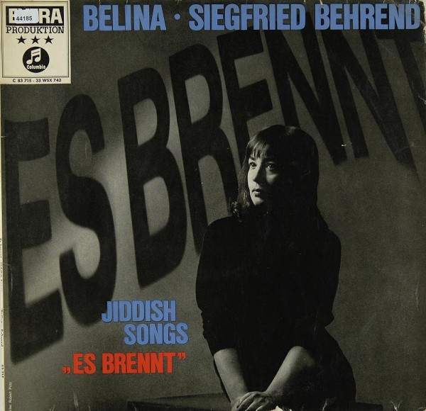 Belina / Behrend, Siegfried: Es brennt - Jiddish Songs
