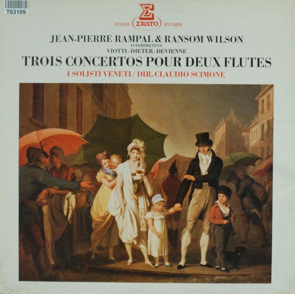 Jean-Pierre Rampal, Ransom Wilson, I Solisti Veneti, Claudio Scimone: Trois Concertos Pour Deux Flut